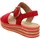 Gabor Riemchensandale Damen Rot 42