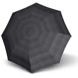 Knirps Regenschirm Smart & Casual Line Minimatic Light Umbrella Black Check