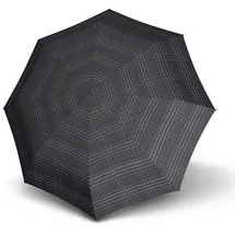Knirps Regenschirm Smart & Casual Line Minimatic Light Umbrella Black Check
