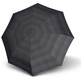Knirps Regenschirm Smart & Casual Line Minimatic Light Umbrella Black Check