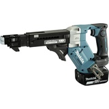 Makita DFR551RTJ Akku-Magazinschrauber inkl. MAKPAC + 2 Akkus 5.0Ah