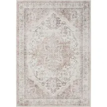 benuta Waschbarer Teppich George Rosa/Beige 80x150 cm Wohnzimmerteppich Schlafzimmer weich orientalisch Rechteckig - Rosa/Beige