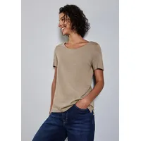 STREET ONE T-Shirt Style Gerda beige 42