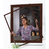 Hecht Insektenschutz-Fensterbausatz Basic, braun, 101550102-VH