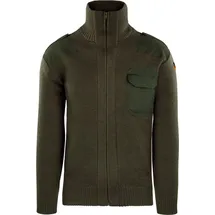 normani Outdoor Sports Herren-Strickjacke Istrup in Oliv | Gr.: M