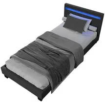 Juskys Verona 90 x 200 cm H3 grau