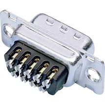 AMPHENOL 77D E09S ST D-SUB Buchsenleiste 180 Polzahl: 9 Schrauben 1 St.