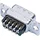 AMPHENOL 77D E09S ST D-SUB Buchsenleiste 180 Polzahl: 9 Schrauben 1 St.