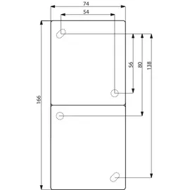 Busch-Jaeger SCHUKO-Zweifachsteckdose 20-02 EW-54