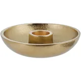BUTLERS Kerzenhalter Candle Bowl Metall Gold