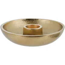 BUTLERS Kerzenhalter Candle Bowl Metall Gold