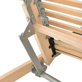 vidaXL Elektrischer Lattenrost 42 Leisten 7 Zonen 90 x 200 cm