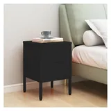 vidaXL Nachtschrank 35 x 35 x 51 cm Schwarz