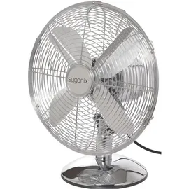 Sygonix 33,5 cm Tischventilator Chrom