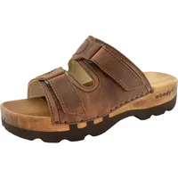 woody Herren Roman Clog Pantolette, Tabacco, 40 EU