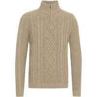 11 Project Troyer 11 PROJECT "Troyer PRJamelien", Herren, Gr. XL, beige (humus), Obermaterial: 100% Baumwolle CO recyc.., Pullover Troyer