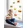 KOMAR Fensterbild Cars Ka-Chow Bubbles - Größe 30 x 30 cm, 2 Bogen - Fenstersticker, Disney, Kinderzimmer, Babyzimmer, Auto