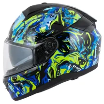 Shark Ridill 2 Raging Beast Schwarz/Blau/Grün XL