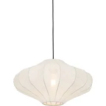 QAZQA Design 1-flg. 50 cm rund weiß