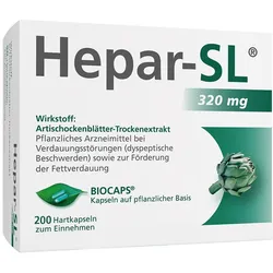 Hepar SL 320 mg Hartkapseln