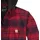 CARHARTT Flannel-Fleece Kapuzenhemd Rot S