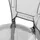 Beliani Esszimmerstuhl 2er Set Schwarz/Transparent Kunststoff Schick