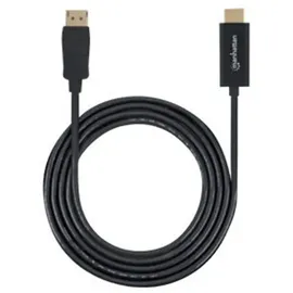 Manhattan DisplayPort / HDMI Adapterkabel 1,00 m Schwarz