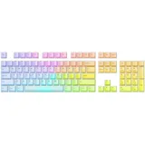 Glorious PC Gaming Race GLORIOUS Polychroma RGB Tastenkappen (115x) Cherry-Profil Polycarbonat ANSI