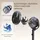 Songmics Standventilator 111,7 cm Schwarz