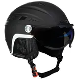 CMP WA-2 Ski Helmet With Visor nero (U901) L