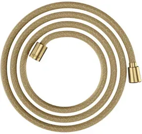 hansgrohe Textilbrauseschlauch 2000, Mut. 1x kon, 1x zyl, b gol opt