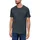 S.Oliver Herren T-Shirt - Basic, Logoprint, Rundhals, Baumwolle Dunkelgrau M