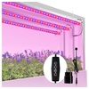 GelldG Pflanzenlampe Pflanzenleuchte LED, Vollspektrum Pflanzenlicht für Zimmerpflanzen blau|rot