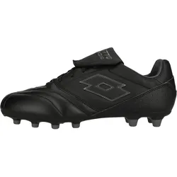 Fußballschuh LOTTO "Stadio 200", Gr. 39, schwarz, Polyurethane, sportlich, Schuhe, mit innovativen Technologien für Naturrasen