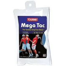 Tourna Grip Unique Overgrip Mega Tac 10er, Blau, 0306260125500000