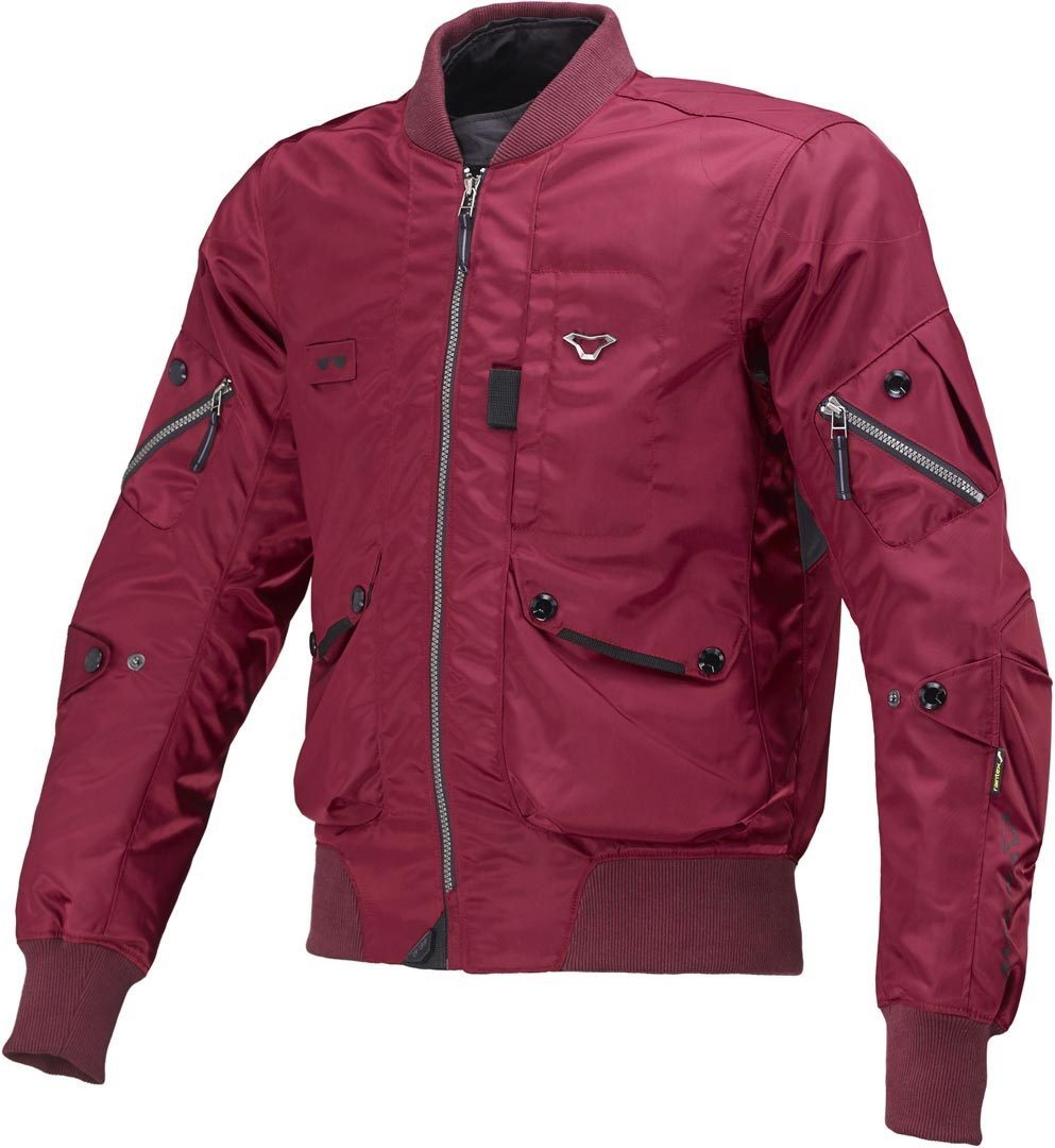 Macna Bastic Motorrad Textiljacke, rot, Größe S