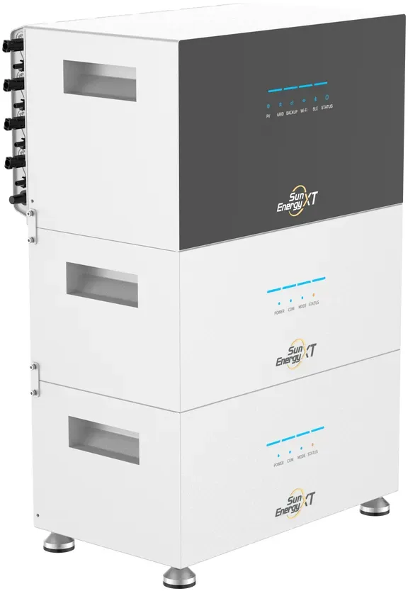 SunEnergyXT 500 PRO All In One Balkonkraftwerk speicher 5kWh - 2xB500 Erweiterungsakku (10.04 kWh)