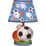 IDENA Wandsticker Lampe Fußball LED 31 x 18 cm