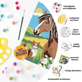 Ravensburger CreArt Malen nach Zahlen 1 St. Pferd und Kätzchen