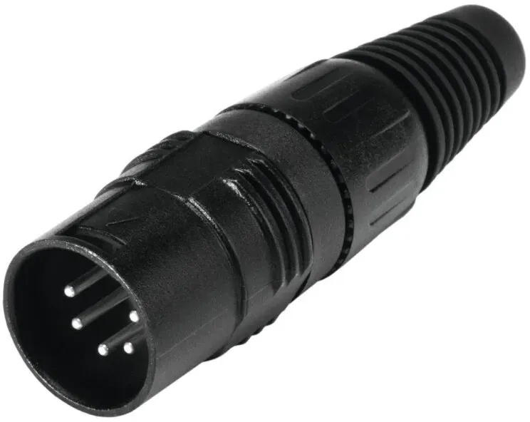 HICON XLR Stecker 5pol HI-X5CM-B