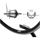 RYDE Fahrradreifen Komplettlaufräder 28 Zoll 1.75 Zoll Shimano 7-fach