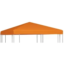 vidaXL Pavillondach 310 g/m2 3 x 3 m Orange