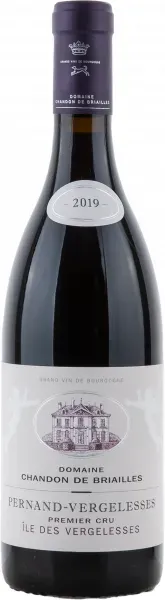 Pernand-Vergelesses 1er Cru Île des Vergelesses rouge Chandon de Briailles 2019 BIO