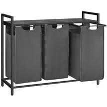 VASAGLE Wäschesortierer grau, schwarz