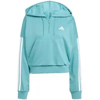 Adidas Essentials Hoodie Powder Teal/White 2XL