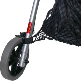 Sundo-Homecare Einkaufsnetz Rollatornetz mit Innenfutter schwarz
