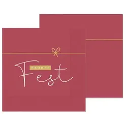 la vida Servietten - Frohes Fest (20St)