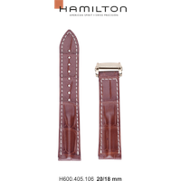 Hamilton Leder Rail Road Band-set Leder-braun-20/18 H690.405.106 - braun