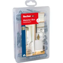 fischer Meister-Box Hohlraum + Schraube (50 Teile)
