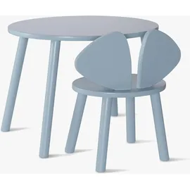 Nofred Kinderstuhl Nofred 2-teilig Birke lackiert blau